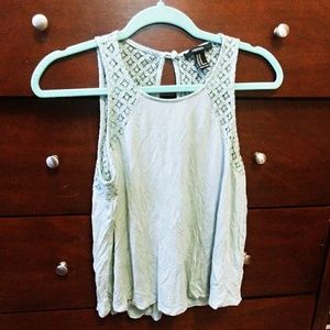 3/$30 Sale+free shipping Forever 21 Lace tank top